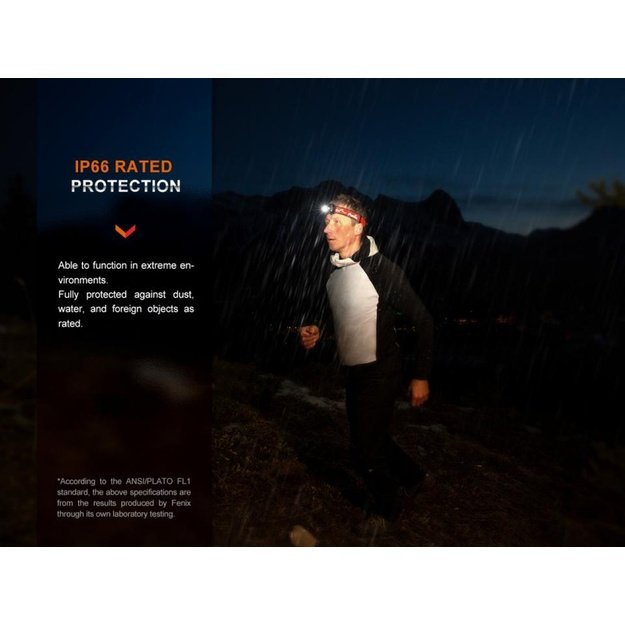 Fenix ​​HL32R-T žibintuvėlis Raudonas