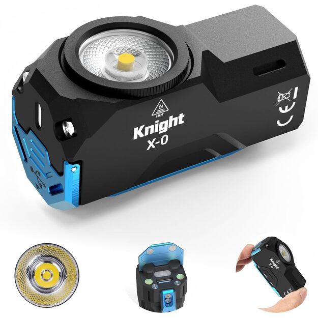 Wuben X0 kišeninis žibintuvėlis su magnetu 1000lm