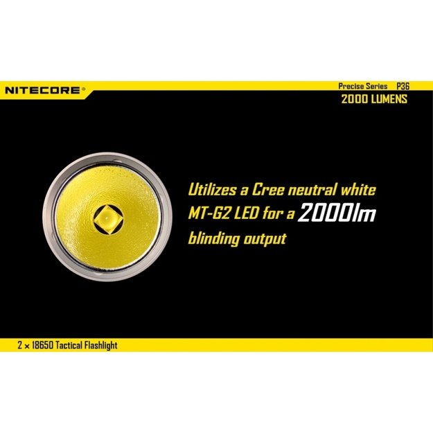 Nitecore P36 žibintuvėlis