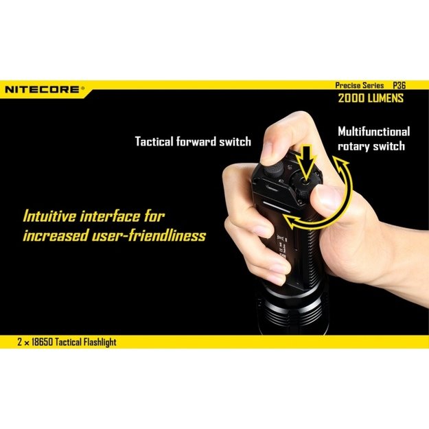 Nitecore P36 žibintuvėlis