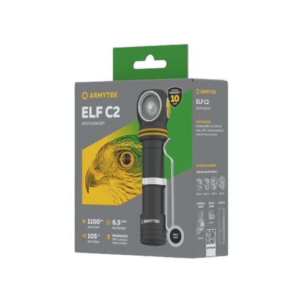 Armytek Elf C2 USBC žibintuvėlis 4in1 F05103C