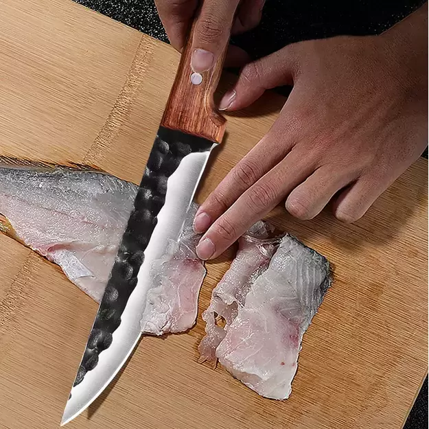 Foxter fiksuotas peilis su dėklu 28cm