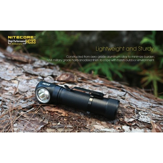 Nitecore HC33 žibintuvėlis