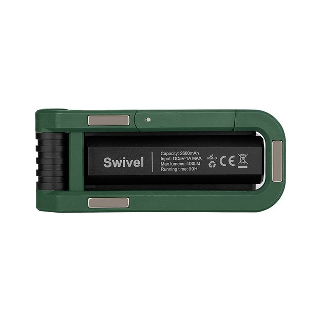 Olight Swivel COB + LED darbinis žibintuvėlis 400lm