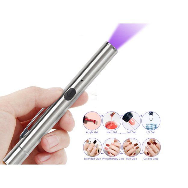 USB-перезаряжаемый ультрафиолетовый фонарь с магнитом