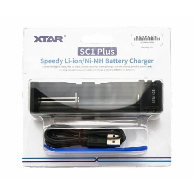 XTAR SC1 PLUS 18650/26650 įkroviklis