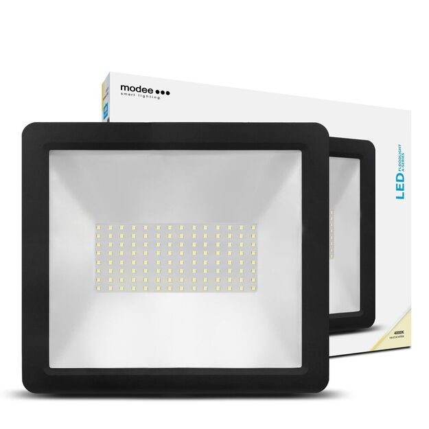 Светодиодный прожектор Modee Lighting A Series Slim 100W 120° 4000K (8000 люмен)