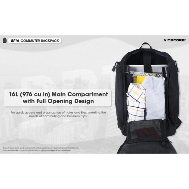 Nitecore BP16 kuprinė