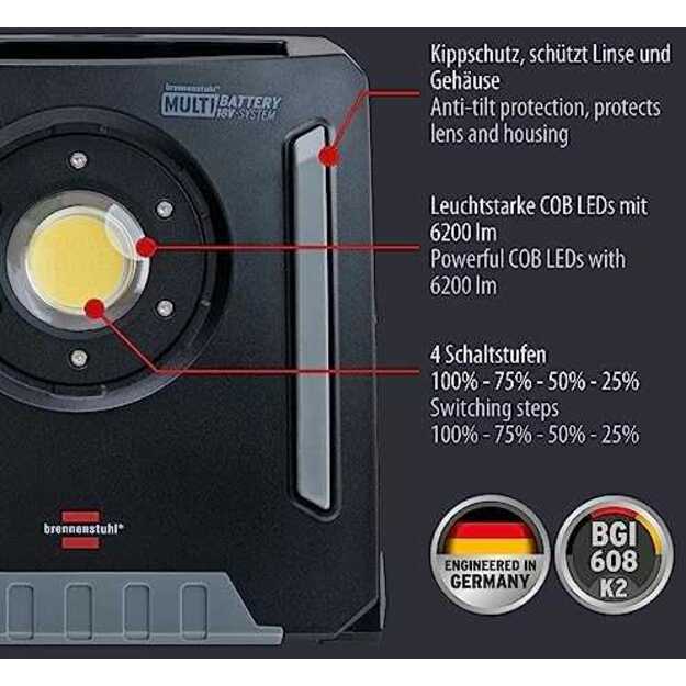 Brennenstuhl rechargeable spotlight 60W