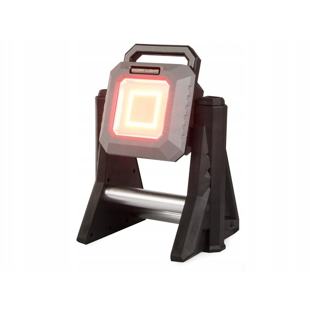 Prožektorius įkraunamas, nešiojamas LED COB USB su teleskopinėmis kojomis