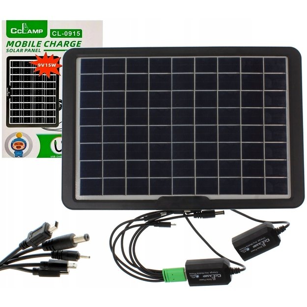 Saulės baterija 15W CL-0915