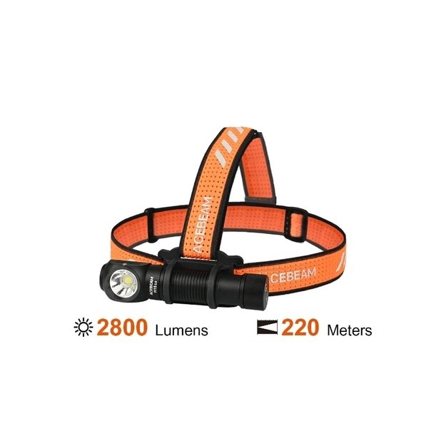 Acebeam H15 2.0 žibintuvėlis 2800lm + raudona šviesa