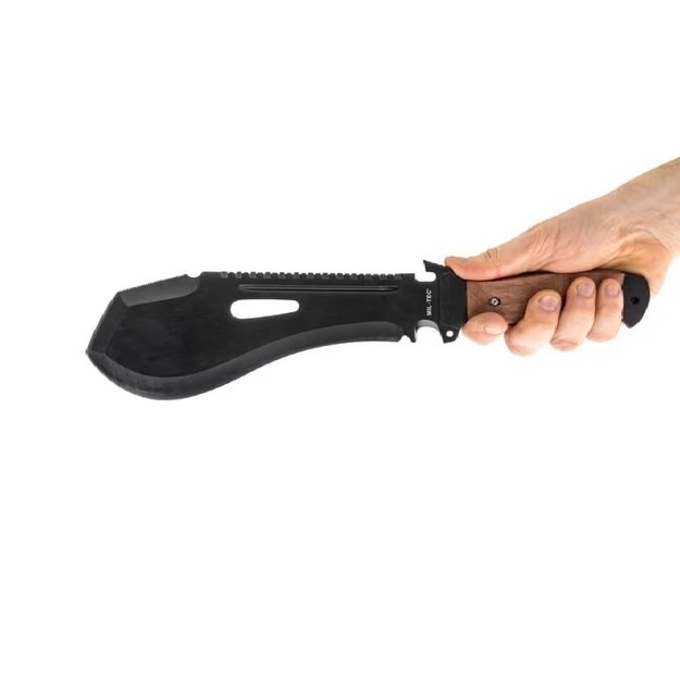 Mil-Tec Bolo Survival juoda mačetė