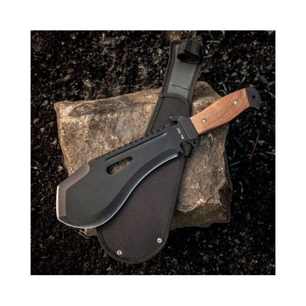 Mil-Tec Bolo Survival juoda mačetė