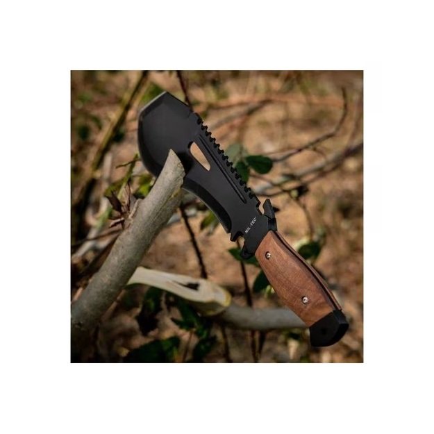 Mil-Tec Bolo Survival juoda mačetė
