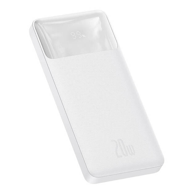 Powerbank Baseus Bipow 10000mAh, 20W (white)
