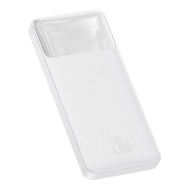 Maitinimo baterija Baseus Bipow 10000mAh, 20W (balta)