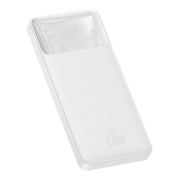 Powerbank Baseus Bipow 10000mAh, 20W (white)