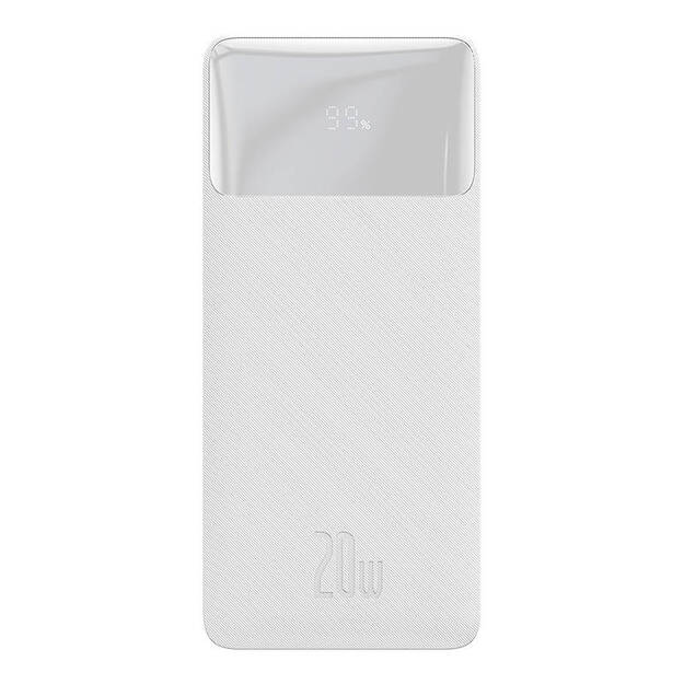Powerbank Baseus Bipow 10000mAh, 20W (white)