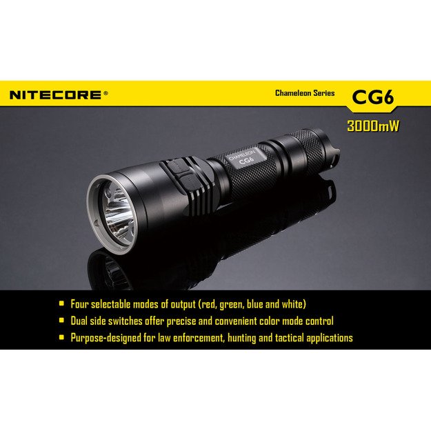 Nitecore CG6 žibintuvėlis