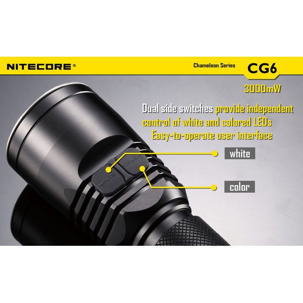 Nitecore CG6 žibintuvėlis