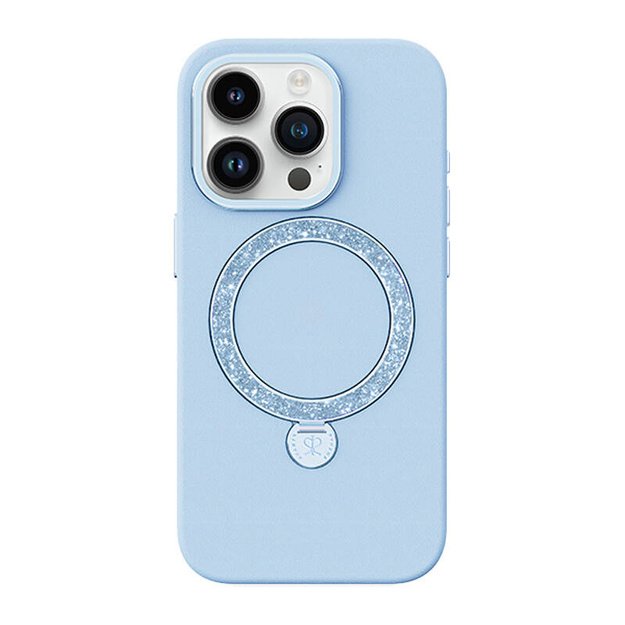 Чехол для телефона Joyroom Dancing Circle PN-15L2 Iphone 15 Pro (синий) без упаковки