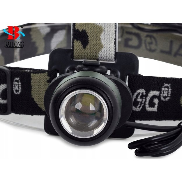 Dviračio žibintai - žibintuvėlis ant galvos