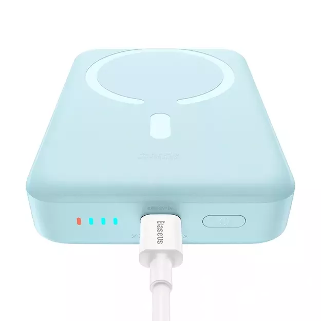 Power Bank mini Baseus 10000 мАч, USB-C, 30 Вт, синий