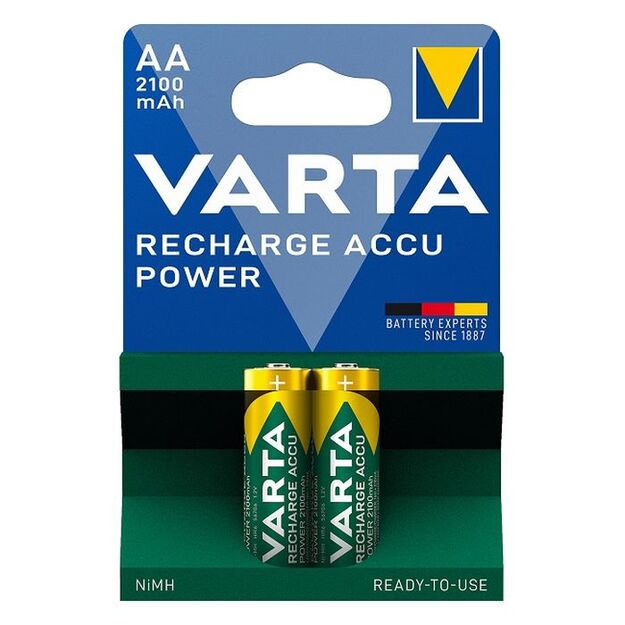 Akumuliatoriai Longlife Accu AA 2100 mAh (2vnt) VARTA 56706