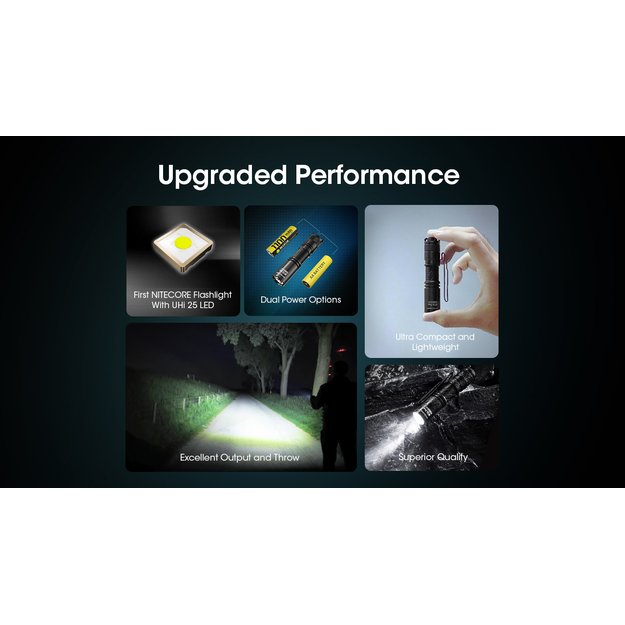Nitecore MT1A PRO - 800lm flashlight