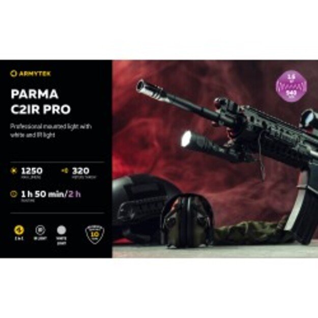 Armytek Parma C2IR Pro Flashlight F09804CIR