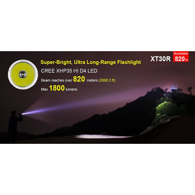 Klarus XT30R prožektorius