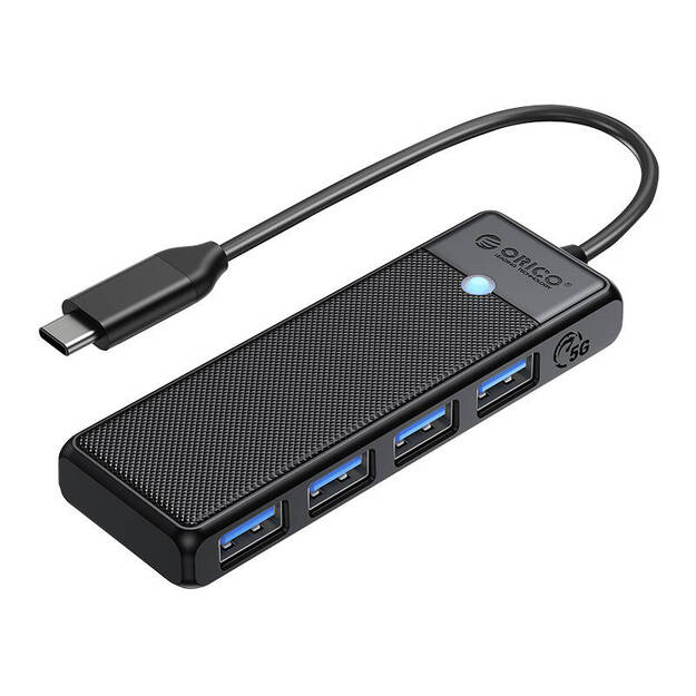 Orico koncentratorius 4in1 USB A3.0x4 (juodas)