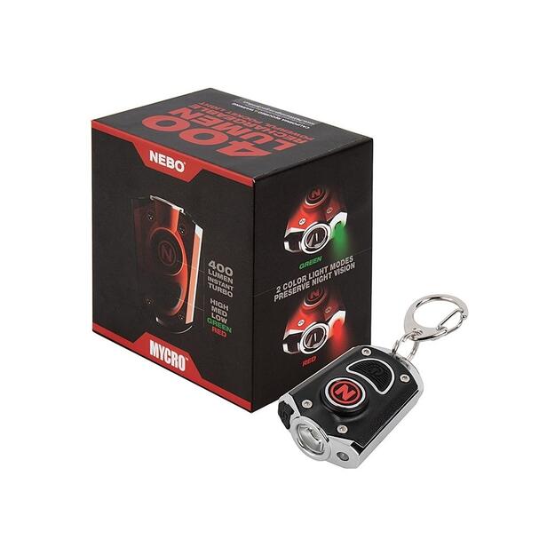Nebo MYCRO raktų pakabukas žibintuvėlis