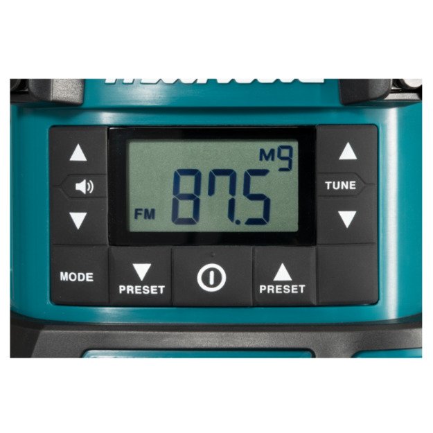 MAKITA DMR055 Radijo imtuvas su prožektoriumi
