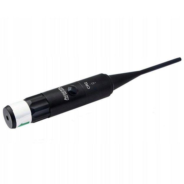 Lazeris, skirtas kalibruoti ginklų optinius taikiklius, vamzdžio kalibratorius, žalias