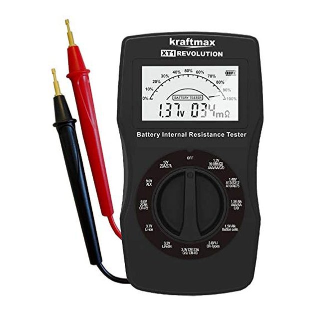 Kraftmax XT1 baterijų testeris