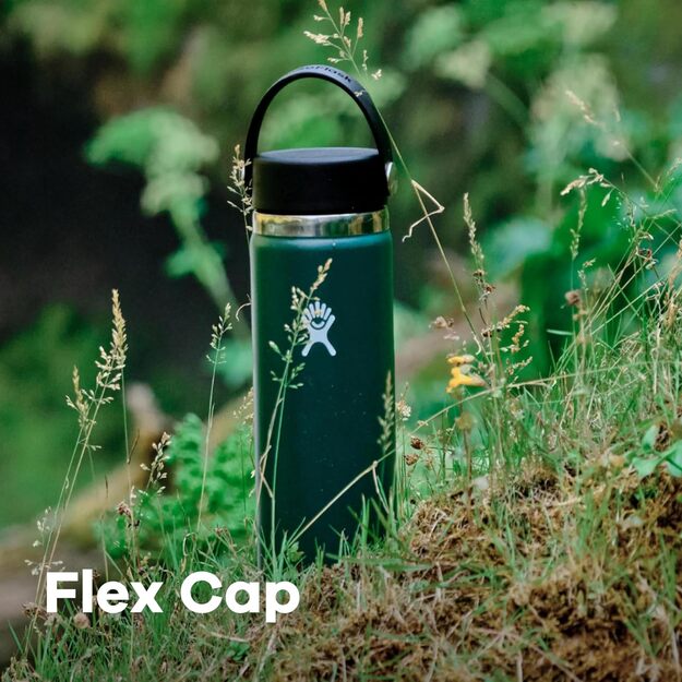 Бутылка Hydro Flask с широким горлом для путешествий 591 мл, черная W20BTS001