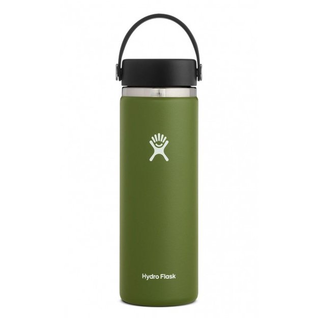Бутылка Hydro Flask с широким горлом для путешествий 591 мл, Olive W20BTS306