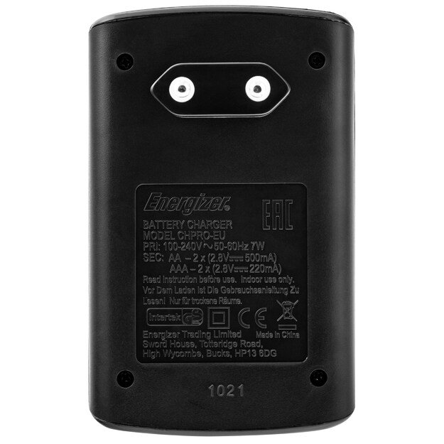 Energizer Pro pakrovėjas su 4xAA 2000 mAh