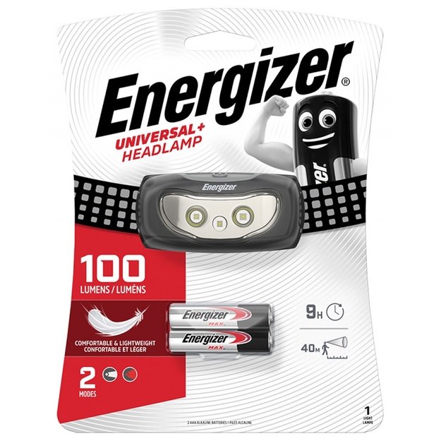 Energizer universalus + 100lm žibintuvėlis