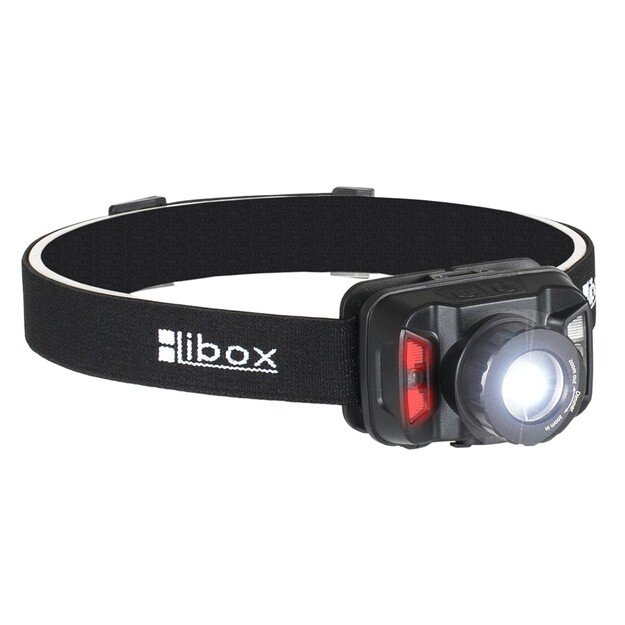 Akumuliatorinis galvos žibintuvėlis 5W 260Lm