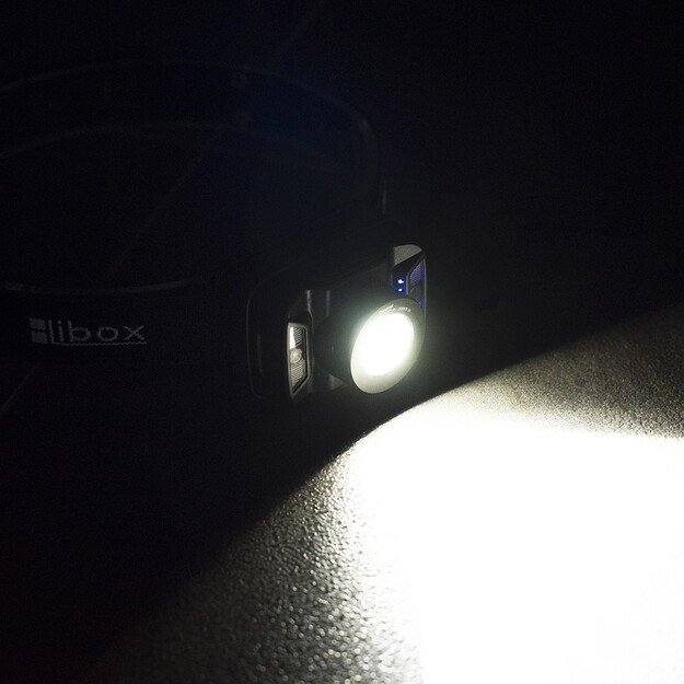 Akumuliatorinis galvos žibintuvėlis 5W 260Lm