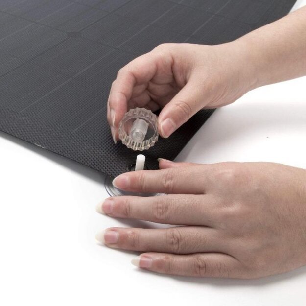 EcoFlow saulės kolektorių siurbtukai 8 vnt. (skaidrus)