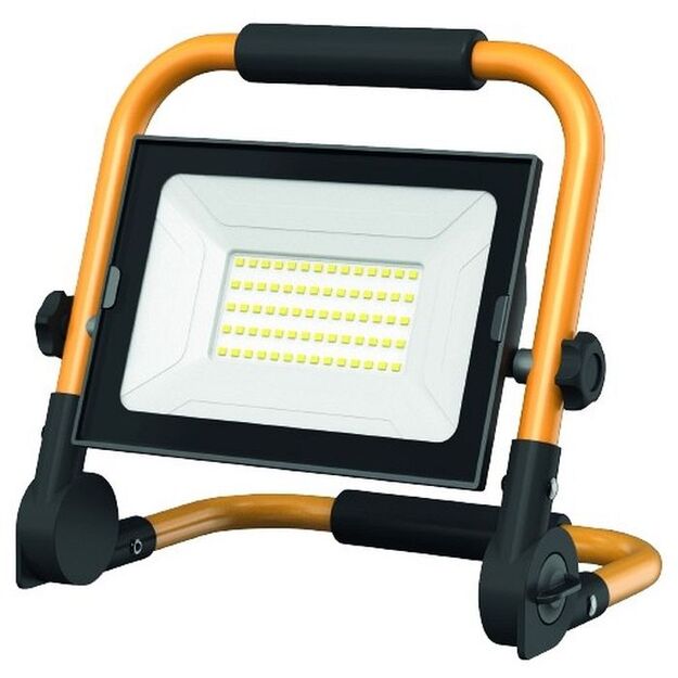 Pastatomas LED prožektorius AVIDE 50W 220V laidas 1,5m