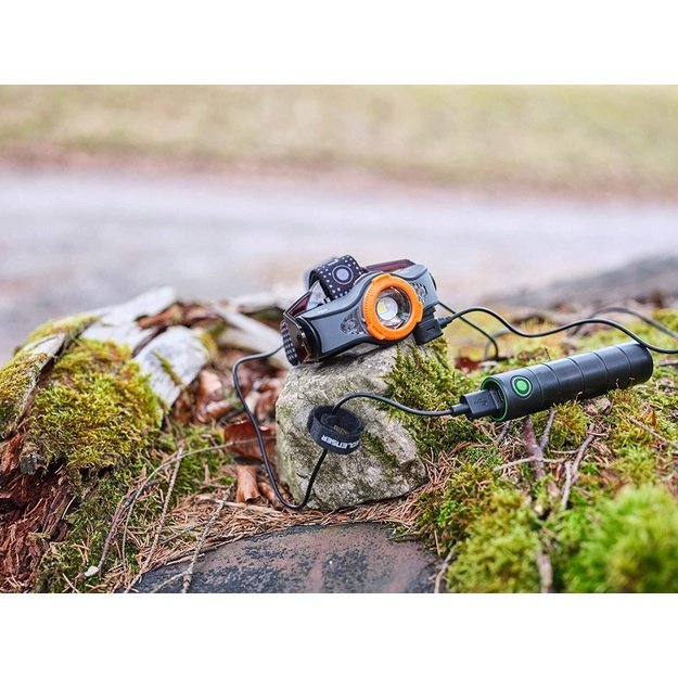 Led lenser MH11 žibintuvėlis juodas/oranžinis