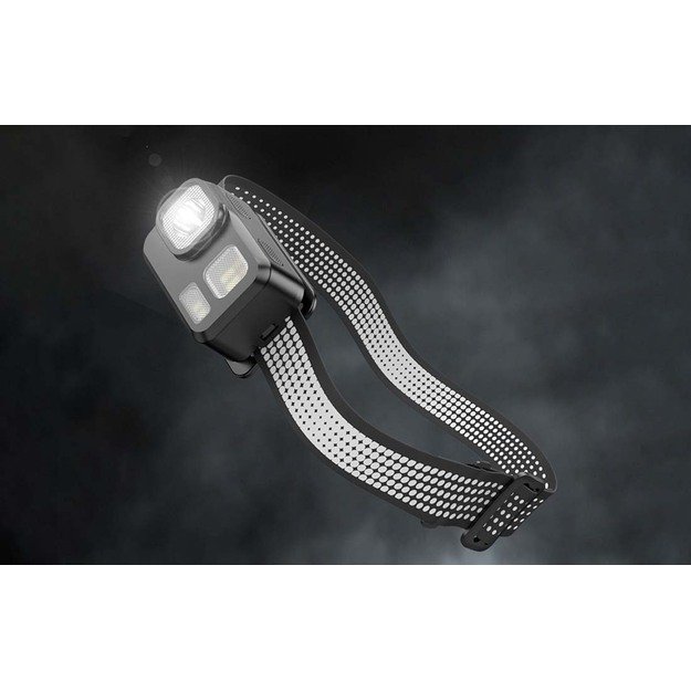 Superfire HL15 žibintuvėlis ant galvos, 220lm, 3*AAA