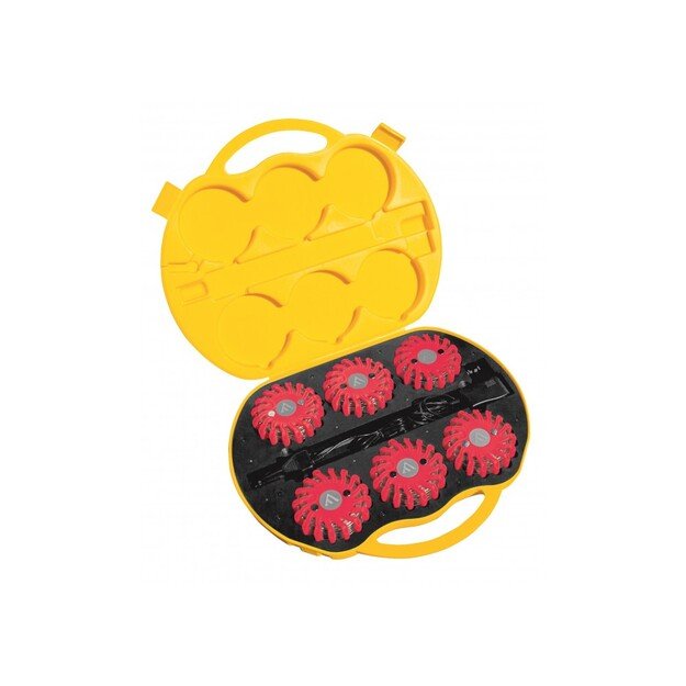 Mactronic signalinių diskų rinkinys (raudonos sp.), 6 vnt. PSD0017