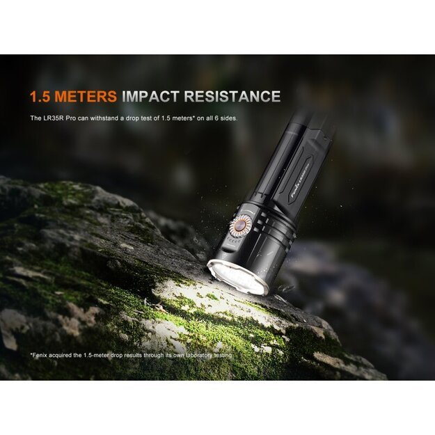 Fenix LR35R Pro LED Фонарь с белым, красным и УФ светом
