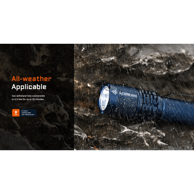 AceBeam TAC AA V2.0 Черный Фонарь